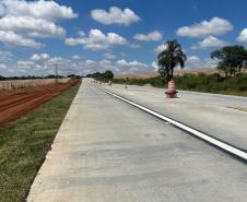 Restauração da PR-151 entre Ponta Grossa e Palmeira tem os primeiros quilômetros prontos