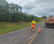  Rodovia entre Carlópolis e Guapirama começa a receber melhorias no pavimento 