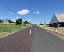 Rodovia entre Salto do Lontra e Santa Izabel do Oeste recebe serviços de conservação