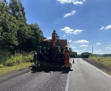 Rodovia entre Salto do Lontra e Santa Izabel do Oeste recebe serviços de conservação