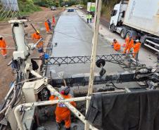 Começa obra de restauração em concreto de rodovias entre Nova Tebas e Pitanga