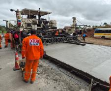 Começa obra de restauração em concreto de rodovias entre Nova Tebas e Pitanga