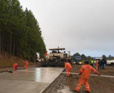 Começa obra de restauração em concreto de rodovias entre Nova Tebas e Pitanga