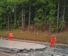 Começa obra de restauração em concreto de rodovias entre Nova Tebas e Pitanga