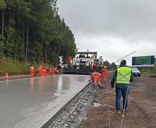 Começa obra de restauração em concreto de rodovias entre Nova Tebas e Pitanga
