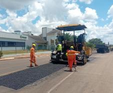 Ligação rodoviária entre Pérola d'Oeste e Planalto recebe melhorias no pavimento