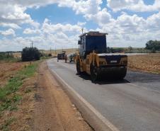 Ligação rodoviária entre Pérola d'Oeste e Planalto recebe melhorias no pavimento
