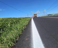  DER/PR reforça sinalização viária em Francisco Beltrão e na ligação com Itapejara D'Oeste 