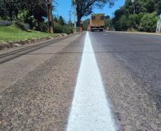  DER/PR reforça sinalização viária em Francisco Beltrão e na ligação com Itapejara D'Oeste 