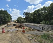 Pavimentação de nova rodovia em Rebouças chega a 36% de execução