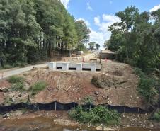 Pavimentação de nova rodovia em Rebouças chega a 36% de execução