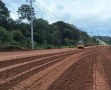  Duplicação em concreto da PRC-466 entre Turvo e Palmeirinha chega a 22,7% de execução 