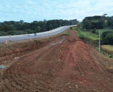  Duplicação em concreto da PRC-466 entre Turvo e Palmeirinha chega a 22,7% de execução 