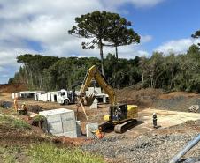  Duplicação em concreto da PRC-466 entre Turvo e Palmeirinha chega a 22,7% de execução 