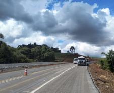  Duplicação em concreto da PRC-466 entre Turvo e Palmeirinha chega a 22,7% de execução 