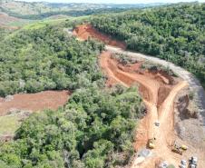 Restauração de rodovias entre Pitanga e Nova Tebas avança no primeiro mês de obras