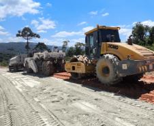 Pavimentação da PR-092 em Doutor Ulysses entra em nova etapa