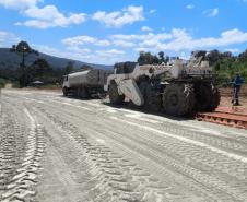 Pavimentação da PR-092 em Doutor Ulysses entra em nova etapa