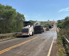  DER/PR promove melhorias em acesso a ponte entre Godoy Moreira e São João do Ivaí 