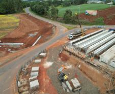 PRC-466 duplicação em concreto entre Pitanga e Turvo