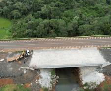 PRC-466 duplicação em concreto entre Pitanga e Turvo