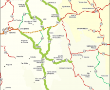 DER/PR recupera PR-218 entre Santo Antônio do Paraíso e São Sebastião da Amoreira