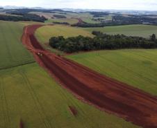 Novo Contorno Noroeste de Pato Branco tem avanços nos serviços de terraplenagem