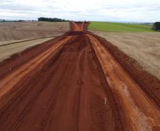 Novo Contorno Noroeste de Pato Branco tem avanços nos serviços de terraplenagem