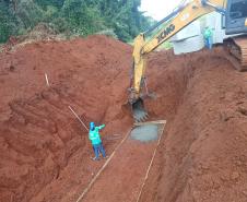 Novo Contorno Noroeste de Pato Branco tem avanços nos serviços de terraplenagem
