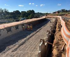Restauração em concreto da PR-151 entre Ponta Grossa e Palmeira chega a 53% de execução