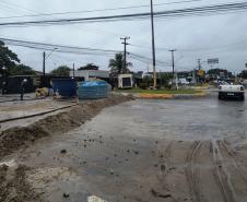 Duplicação da PR-412 entre Matinhos e Praia de Leste avança com viaduto e marginais