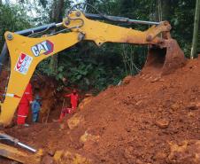 Obra de concreto em rodovias entre Nova Tebas e Pitanga avança em terraplenagem