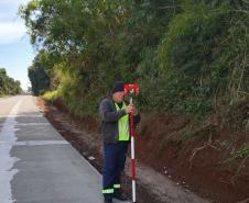 Obra de concreto em rodovias entre Nova Tebas e Pitanga avança em terraplenagem