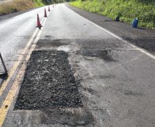 Obra de concreto em rodovias entre Nova Tebas e Pitanga avança em terraplenagem