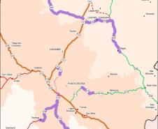 DER/PR recupera pavimento de rodovia entre Castro e Tibagi, nos Campos Gerais