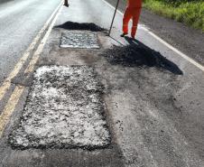 Obra de concreto em rodovias entre Nova Tebas e Pitanga avança em terraplenagem