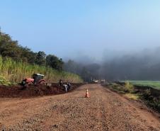 Sonho antigo, PR-239 entre Mato Rico e Roncador já tem obras de pavimentação