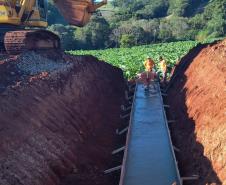 Sonho antigo, PR-239 entre Mato Rico e Roncador já tem obras de pavimentação