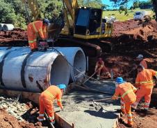 Sonho antigo, PR-239 entre Mato Rico e Roncador já tem obras de pavimentação