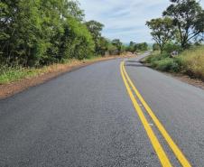 DER/PR realiza serviços de conservação em rodovias entre Uraí e Rancho Alegre