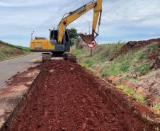 PR-445 entre Bela Vista do Paraíso e Primeiro de Maio recebe melhorias no pavimento