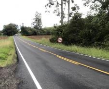 Rodovia de Manoel Ribas recebe reforço no pavimento em trecho de 24,35 km