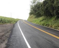 Rodovia de Manoel Ribas recebe reforço no pavimento em trecho de 24,35 km