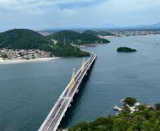 Ponte de Guaratuba impulsiona mobilidade com mais de 7 mil passagens de ciclistas em um mês