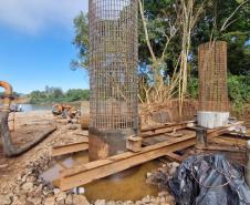 Nova ponte entre Japurá e São Carlos do Ivaí se prepara para começar escavações no Rio Ivaí