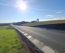 Obra de pavimentação de nova rodovia em Rebouças chega a 51% de execução