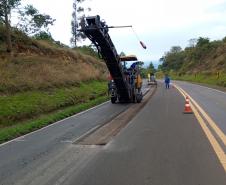 PR-090 em Sapopema tem tráfego alterado com sistema pare-e-siga