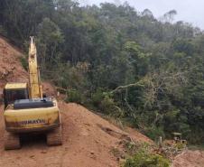 DER/PR informa interdição total da PR-092 entre Rio Branco do Sul e Cerro Azul