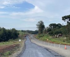 PR-160 pavimentação entre Imbaú e Reserva