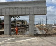 Duplicação de rodovia entre Matinhos e Pontal do Paraná chega a 24%